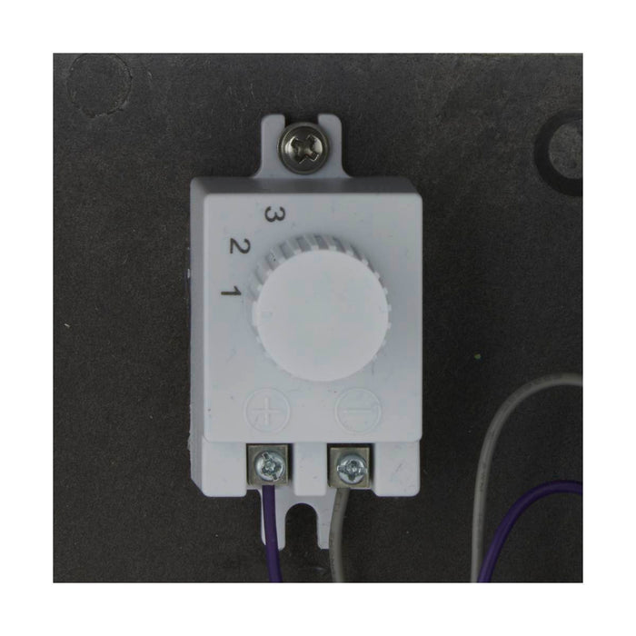 Wall Pack Nuvo 65-757 CCT and Wattage Adjustable LED Wall Pack - Integrated Bypassable Photocell - CCT Selectable from 3000, 4000 or 5000K - Wattage Selectable from 29, 40, or 60 Watt - 120-347 Volt - Bronze Finish Nuvo