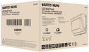 Wall Pack Nuvo 65-757 CCT and Wattage Adjustable LED Wall Pack - Integrated Bypassable Photocell - CCT Selectable from 3000, 4000 or 5000K - Wattage Selectable from 29, 40, or 60 Watt - 120-347 Volt - Bronze Finish Nuvo