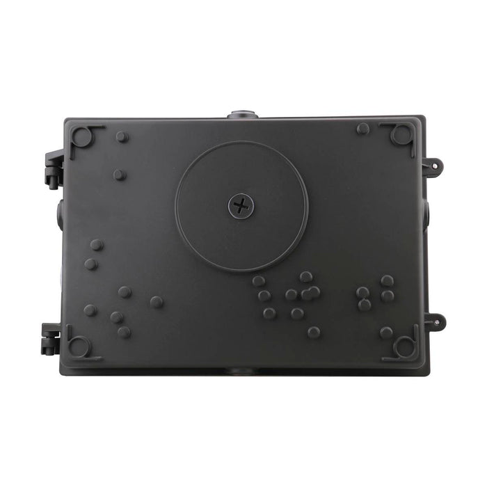 Wall Pack Nuvo 65-758 CCT and Wattage Adjustable LED Wall Pack - Integrated Bypassable Photocell - CCT Selectable from 3000, 4000 or 5000K - Wattage Selectable from 80, 100, or 120 Watt - 120-347 Volt - Bronze Finish Nuvo