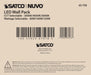 Wall Pack Nuvo 65-758 CCT and Wattage Adjustable LED Wall Pack - Integrated Bypassable Photocell - CCT Selectable from 3000, 4000 or 5000K - Wattage Selectable from 80, 100, or 120 Watt - 120-347 Volt - Bronze Finish Nuvo
