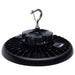 UFO Hi-Bay Nuvo 65-771R3 Wattage 150W/175W/200W and CCT Selectable 3K/4K/5K LED UFO High Bay - 120-347 Volt - Black Finish Nuvo