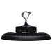 UFO Hi-Bay Nuvo 65-771R3 Wattage 150W/175W/200W and CCT Selectable 3K/4K/5K LED UFO High Bay - 120-347 Volt - Black Finish Nuvo