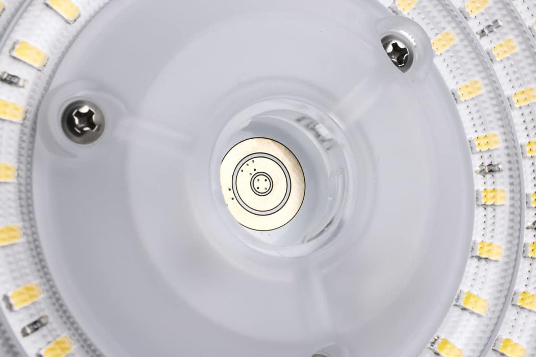 UFO Hi-Bay Nuvo 65-782R2 100 Watt UFO LED High Bay - 5000K - 14400 Lumens - 120-277 Volt - Black Finish Nuvo