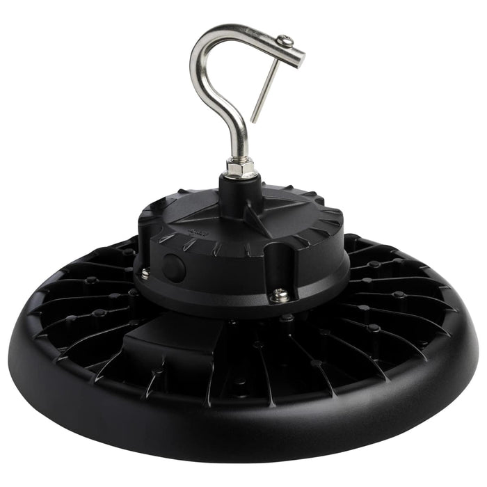 UFO Hi-Bay Nuvo 65-783R2 150 Watt UFO LED High Bay - 4000K - 20850 Lumens - 120-277 Volt - Black Finish Nuvo