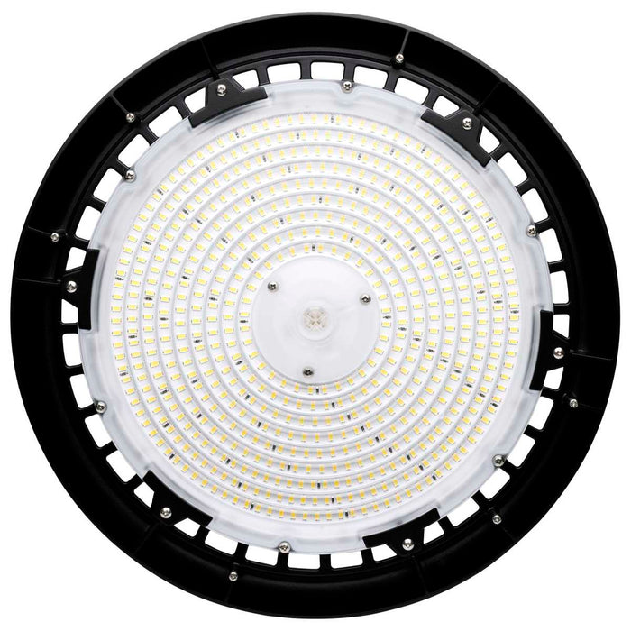 UFO Hi-Bay Nuvo 65-787R2 240 Watt UFO LED High Bay - 4000K - 33360 Lumens - 120-277 Volt - Black Finish Nuvo