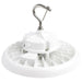 UFO Hi-Bay Nuvo 65-791R2 100 Watt UFO LED High Bay - 4000K - 14000 Lumens - 120-277 Volt - White Finish Nuvo