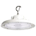 UFO Hi-Bay Nuvo 65-791R2 100 Watt UFO LED High Bay - 4000K - 14000 Lumens - 120-277 Volt - White Finish Nuvo