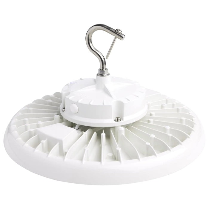 UFO Hi-Bay Nuvo 65-795R2 200 Watt UFO LED High Bay - 4000K - 28000 Lumens -120-277 Volt - White Finish Nuvo