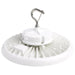 UFO Hi-Bay Nuvo 65-796R2 200 Watt UFO LED High Bay - 5000K - 28800 Lumens - 120-277 Volt - White Finish Nuvo