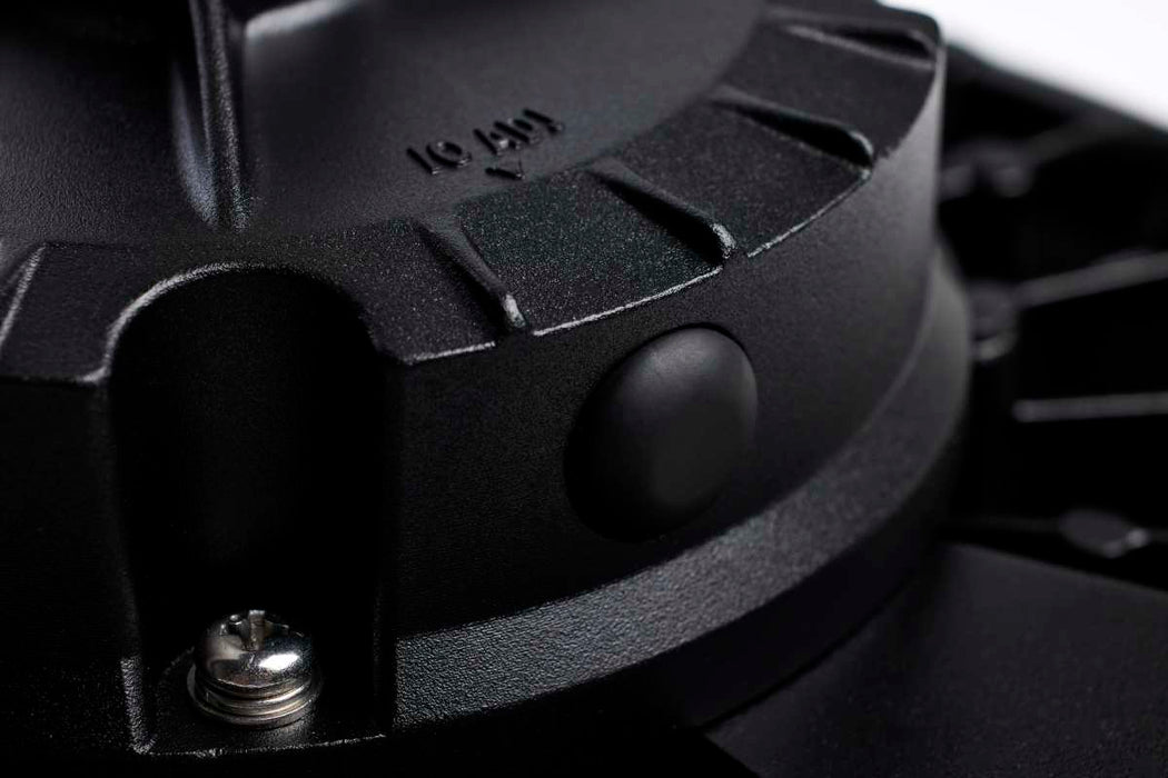 UFO Hi-Bay Nuvo 65-801R2 100 Watt UFO LED High Bay - 4000K - 14100 Lumens - 277-480 Volt - Black Finish Nuvo