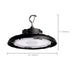 UFO Hi-Bay Nuvo 65-803R2 150 Watt UFO LED High Bay - 4000K - 21000 Lumens - 277-480 Volt - Black Finish Nuvo
