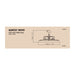 UFO Hi-Bay Nuvo 65-807R2 240 Watt UFO LED High Bay - 4000K - 33840 Lumens - 277-480 Volt - Black Finish Nuvo