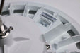 UFO Hi-Bay Nuvo 65-812 Wattage 80W/100W/120W and CCT Selectable 3K/4K/5K LED UFO High Bay - 120-347 Volt - White Finish Nuvo