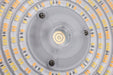 UFO Hi-Bay Nuvo 65-812 Wattage 80W/100W/120W and CCT Selectable 3K/4K/5K LED UFO High Bay - 120-347 Volt - White Finish Nuvo