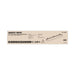 Vapor Tight Nuvo 65-820R1 2 Foot - 20 Watt - Vapor Proof Linear Fixture - CCT Selectable - IP65 and IK08 Rated - 0-10V Dimming - 120V-347V - Gray Finish Nuvo