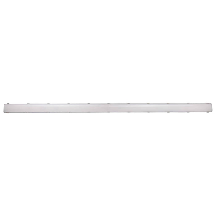 Vapor Tight Nuvo 65-822R1 8 Foot - Vapor Proof Linear Fixture - CCT & Wattage Selectable - IP65 and IK08 Rated - 0-10V Dimming - 120V-347V - Gray Finish Nuvo
