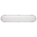 Vapor Tight Nuvo 65-823R1 2 Foot - 20 Watt - Vapor Proof Linear Fixture with Integrated Microwave Sensor - CCT Selectable - IP65 and IK08 Rated - 120V-347V - Gray Finish Nuvo