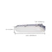 Vapor Tight Nuvo 65-823R1 2 Foot - 20 Watt - Vapor Proof Linear Fixture with Integrated Microwave Sensor - CCT Selectable - IP65 and IK08 Rated - 120V-347V - Gray Finish Nuvo