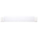 Vapor Tight Nuvo 65-830 2 Foot - 20 Watt - LED Tri-Proof Linear Fixture - CCT Selectable - IP65 and IK08 Rated - 0-10V Dimming - White / Gray Finish Nuvo