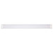 Vapor Tight Nuvo 65-831R1 4 Foot - LED Tri-Proof Linear Fixture - CCT & Wattage Selectable - IP65 and IK08 Rated - 0-10V Dimming - 120V-347V - White / Gray Finish Nuvo