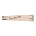 Vapor Tight Nuvo 65-831R1 4 Foot - LED Tri-Proof Linear Fixture - CCT & Wattage Selectable - IP65 and IK08 Rated - 0-10V Dimming - 120V-347V - White / Gray Finish Nuvo