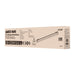 Vapor Tight Nuvo 65-832R1 2 Foot - 20 Watt - LED Tri-Proof Linear Fixture with Integrated Microwave Sensor - CCT Selectable - IP65 and IK08 Rated - 120V-347V - White / Gray Finish Nuvo