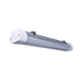 Vapor Tight Nuvo 65-832 2 Foot - 20 Watt - LED Tri-Proof Linear Fixture with Integrated Microwave Sensor - CCT Selectable - IP65 and IK08 Rated - White / Gray Finish Nuvo