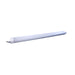 Vapor Tight Nuvo 65-833 4 Foot - LED Tri-Proof Linear Fixture with Integrated Microwave Sensor - CCT & Wattage Selectable - IP65 and IK08 Rated - White / Gray Finish Nuvo
