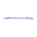 Vapor Tight Nuvo 65-833 4 Foot - LED Tri-Proof Linear Fixture with Integrated Microwave Sensor - CCT & Wattage Selectable - IP65 and IK08 Rated - White / Gray Finish Nuvo