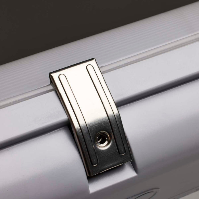 Vapor Tight Nuvo 65-836 20 Watt LED 2 Foot Linear Vapor Proof Fixture - 3K/4K/5K CCT Selectable - 120-347 Volt - Gray Finish Nuvo