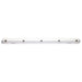 Vapor Tight Nuvo 65-839 40/50/60 Watt LED 4 Foot Linear Vapor Proof Fixture - Emergency Battery - Integrated Microwave Sensor - 3K/4K/5K CCT Selectable - 120-347 Range Voltage - Gray Finish Nuvo