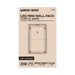 Wall Pack Satco 65-888 Turtle Safe Wall Pack - 20 Watt - 4000K CCT - Black Finish - Amber Light Satco