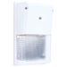 Wall Pack Nuvo 65-889 LED Turtle Friendly Small Wall Pack - 20 Watt - Amber Color - White Finish Nuvo