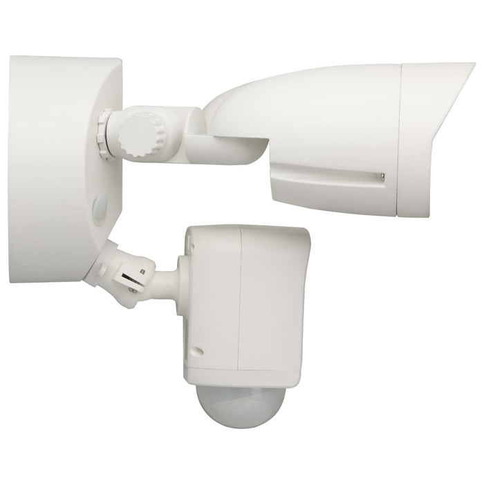 Security Camera Nuvo 65-900R1 Starfish - Bullet SMART Security Light w/Camera - 20 Watt - 3000K CCT - White Finish - 120-277 Volt Nuvo