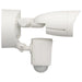 Security Camera Nuvo 65-900R1 Starfish - Bullet SMART Security Light w/Camera - 20 Watt - 3000K CCT - White Finish - 120-277 Volt Nuvo