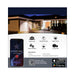 Security Camera Nuvo 65-900R1 Starfish - Bullet SMART Security Light w/Camera - 20 Watt - 3000K CCT - White Finish - 120-277 Volt Nuvo