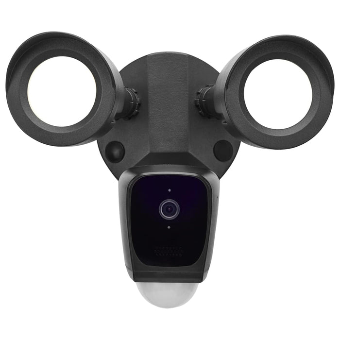 Security Camera Nuvo 65-901R1 Starfish - Bullet SMART Security Light w/Camera - 20 Watt - 3000K CCT - Black Finish - 120-277 Volt Nuvo