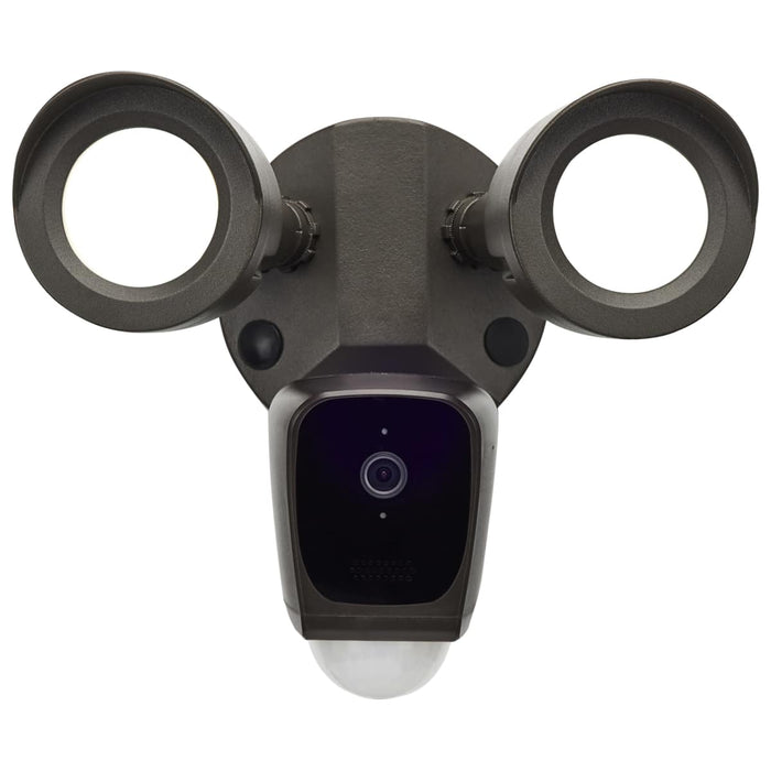 Security Camera Nuvo 65-902R1 Starfish - Bullet SMART Security Light w/Camera - 20 Watt - 3000K CCT - Bronze Finish - 120-277 Volt Nuvo