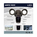 Security Camera Nuvo 65-902R1 Starfish - Bullet SMART Security Light w/Camera - 20 Watt - 3000K CCT - Bronze Finish - 120-277 Volt Nuvo