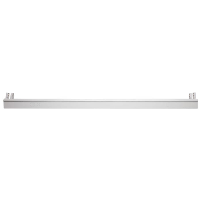 Strip Light Nuvo 65-910 2 Foot - Dual T8 Lamp Ready Fixture Channel - Empty Body Fixture - Complete Lamp Wiring Guide Available - White Finish Nuvo