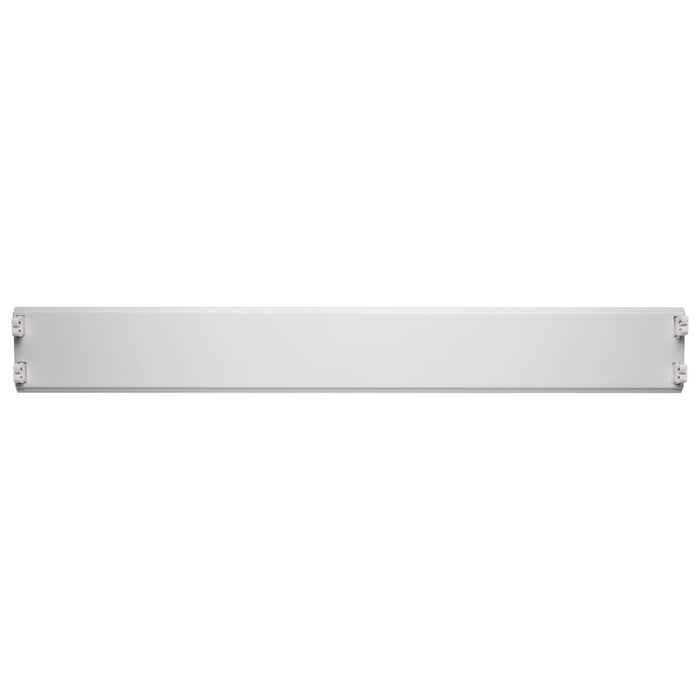 Strip Light Nuvo 65-911 3 Foot - Dual T8 Lamp Ready Fixture Channel - Empty Body Fixture - Complete Lamp Wiring Guide Available - White Finish Nuvo