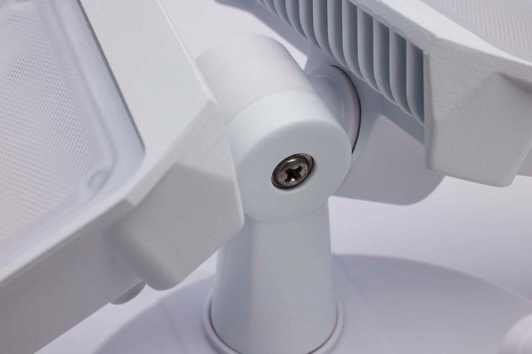 Security Camera Nuvo 65-920 36 Watt Rectangular Outdoor SMART Security Light with Camera - Starfish Enabled - Tunable White - White Finish Nuvo