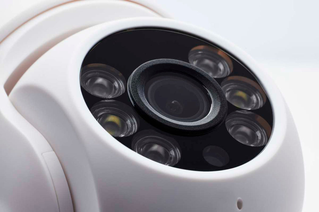 Security Camera Nuvo 65-925 Starfish - SMART Outdoor Pan & Tilt Camera - White Finish Nuvo
