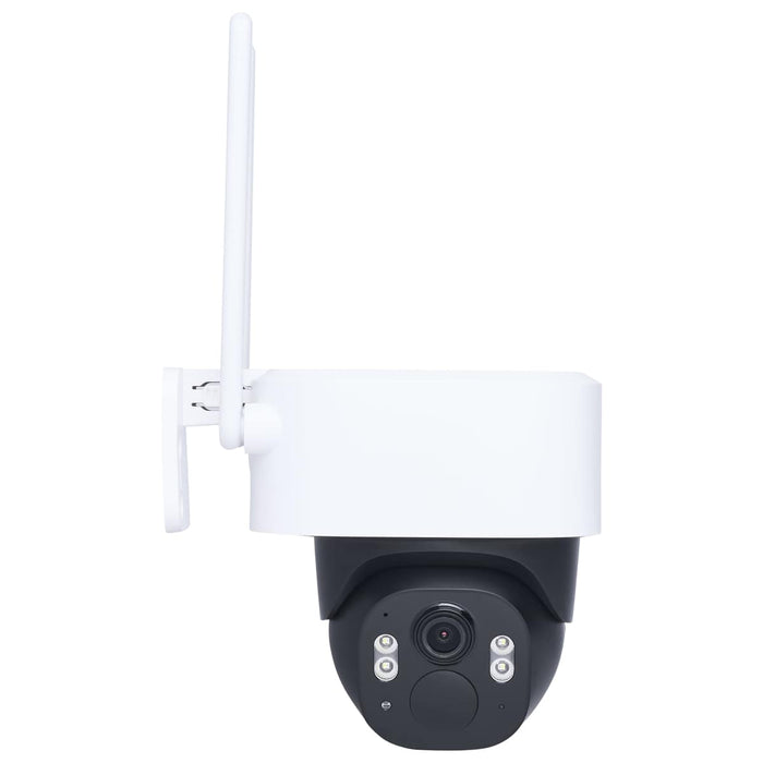 Security Camera Nuvo 65-926 Starfish - Smart Outdoor Pan & Tilt Camera Battery with optional solar panel - Black / White Finish Nuvo