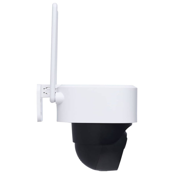 Security Camera Nuvo 65-926 Starfish - Smart Outdoor Pan & Tilt Camera Battery with optional solar panel - Black / White Finish Nuvo