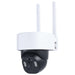 Security Camera Nuvo 65-926 Starfish - Smart Outdoor Pan & Tilt Camera Battery with optional solar panel - Black / White Finish Nuvo