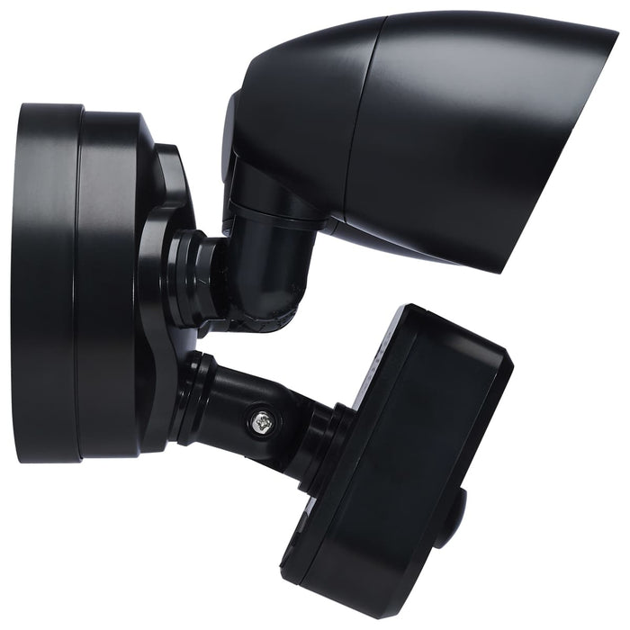 Security Camera Nuvo 65-931 20 Watt Bullet Outdoor SMART Security Light with Camera - Starfish Enabled - 3K/4K/5K CCT Selectable - Black Finish Nuvo