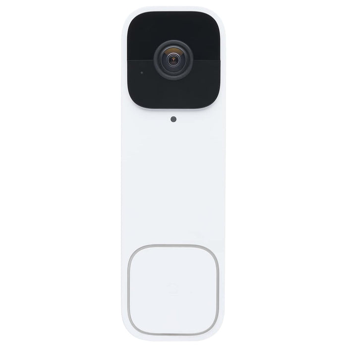 Security Camera Nuvo 65-933 Starfish - Smart Doorbell Security Camera Wired - White Doorbell With White Chime - White Finish Nuvo