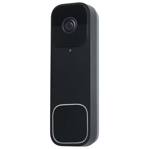 Security Camera Nuvo 65-934 Starfish - Smart Doorbell Security Camera Wired - Black Doorbell With Black Chime Nuvo