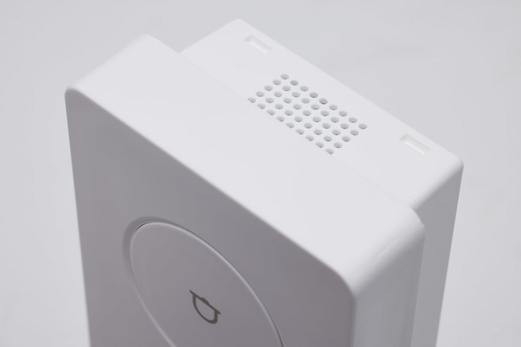 Security Camera Nuvo 65-935 Starfish - SMART Doorbell Security Camera - White Doorbell with White Chime - White Finish Nuvo